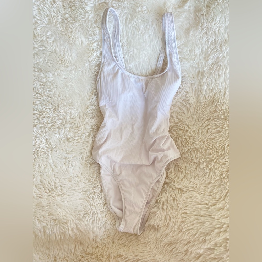 One Piece Swimsuit -
Xhilaration™ WHITE-  Medium